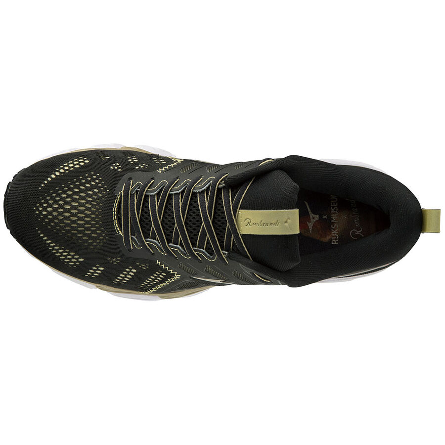 Mizuno WAVE ULTIMA 11 AMSTERDAM Blk/Gold/Wht